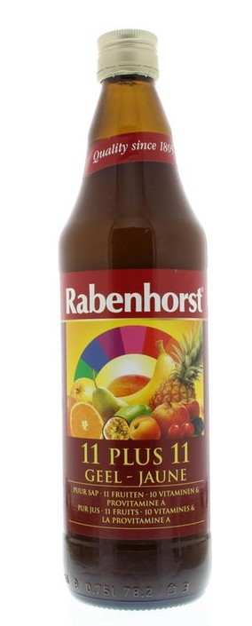 Rabenhorst Multi vruchtensap 11 + 11 bio (750 Milliliter)