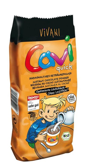 Vivani Cavi Quick instant cacao drink bio (400 Gram)
