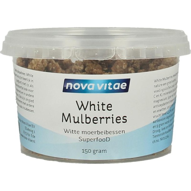 Nova Vitae Mulberry bessen (moerbeien) (150 Gram)