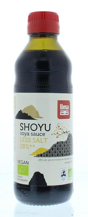 Lima Shoyu 28% less salt bio (250 Milliliter)