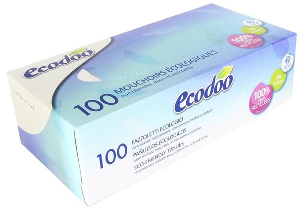 Ecodoo Tissue box bio (100 Stuks)