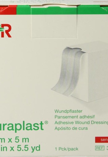 Curaplast Sensitive wondpleister 8cm x 5m (1 Rol)