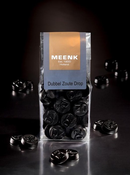 Meenk Dubbelzoute drop (180 Gram)