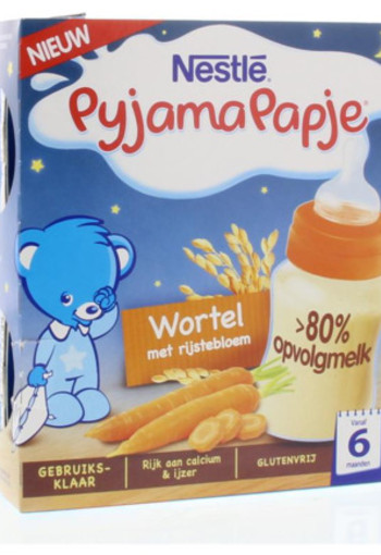 Nestle Pyjamapapje Wortel 2x250
