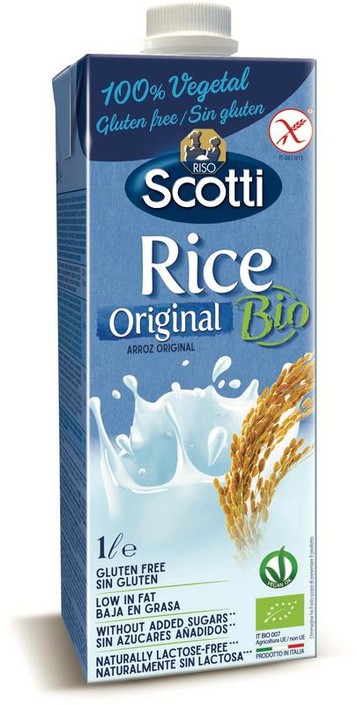 Riso Scotti Rice drink natural bio (1 Liter)