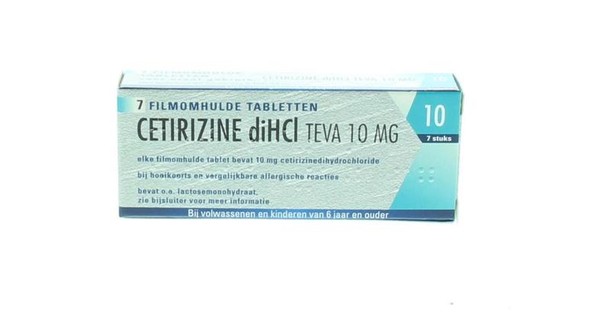 Teva Cetirizine DI HCI 10 mg (7 Tabletten)