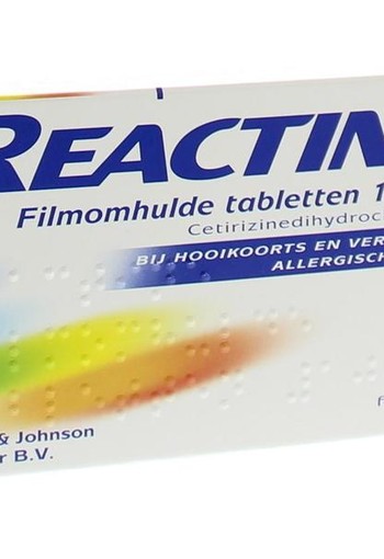Reactine Anti histamine 10mg (21 Tabletten)
