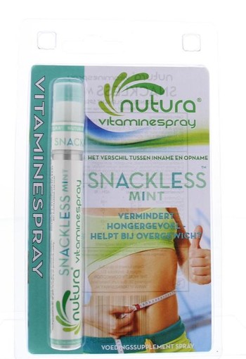 Vitamist Nutura Snackless mint blister (14,4 Milliliter)