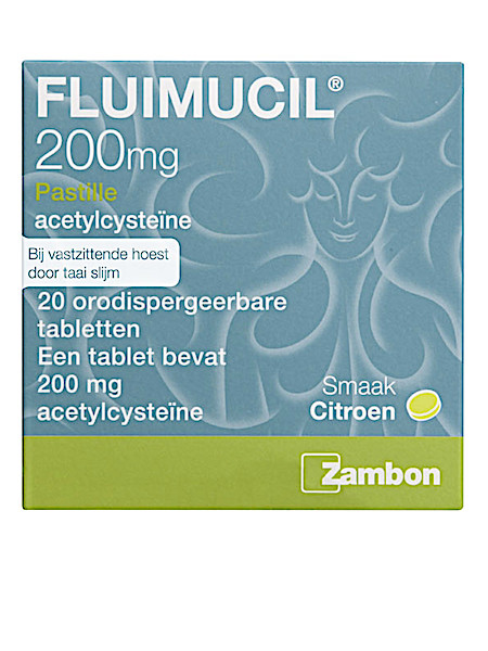Flui­mu­cil Pas­til­le ta­blet­ten 20 stuks