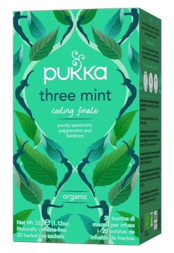 Pukka Three mint bio (20 Zakjes)