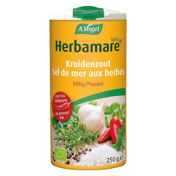 A Vogel Herbamare kruidenzout spicy bio (250 Gram)