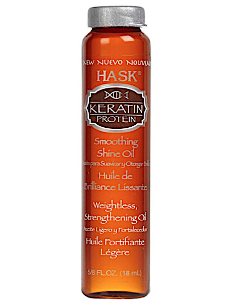 Hask Ke­ra­tin pro­tein smoothing shi­ne oil vi­al 18 ml