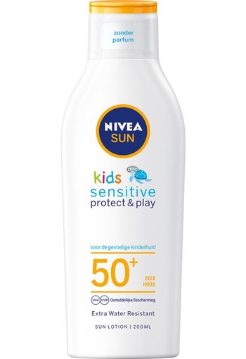 Nivea Sun protect & sensitive child sunmilk SPF50+ (200 Milliliter)