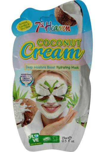 Montagne 7th Heaven gezichtmasker creamy coconut (15 Milliliter)