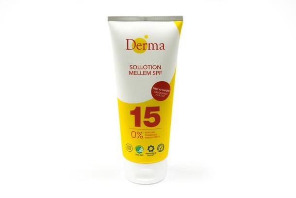 Derma Sun lotion SPF15 (200 Milliliter)