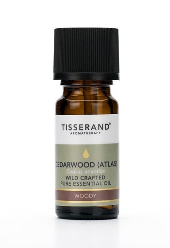 Tisserand Cedarwood (cederhout) atlas wild crafted (9 Milliliter)
