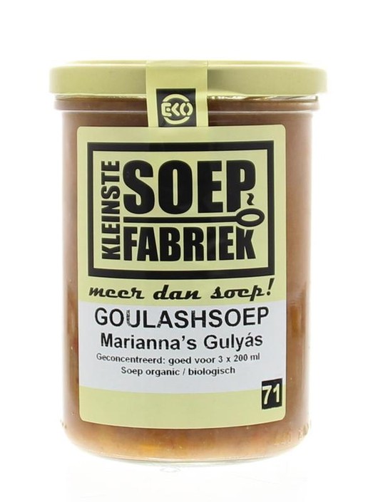 Kleinstesoepfabr Goulash soep bio (400 Milliliter)