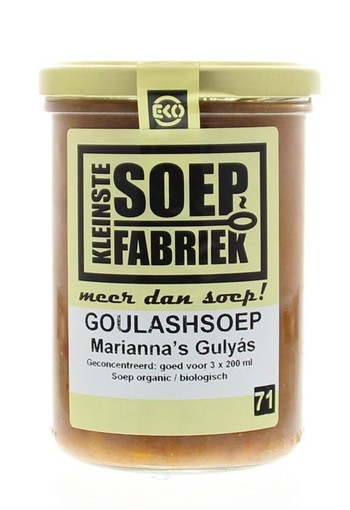 Kleinstesoepfabr Goulash soep bio (400 Milliliter)