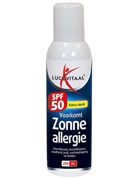 Lucovitaal Zonneallergie spf50 spray (200 ml)