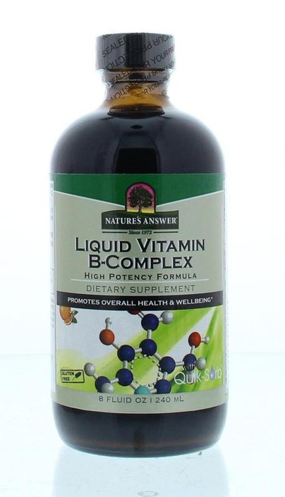 Natures Answer Vloeibaar Vitamine B-complex - Liquid Vitamin B (240 Milliliter)