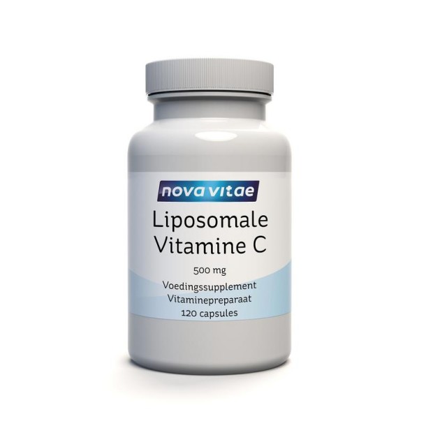 Nova Vitae Liposomaal vitamine C capsules (120 Vegetarische capsules)