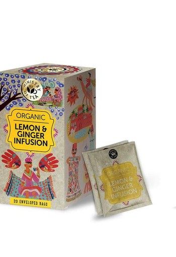 Ministry Of Tea Lemon & ginger bio (20 Zakjes)