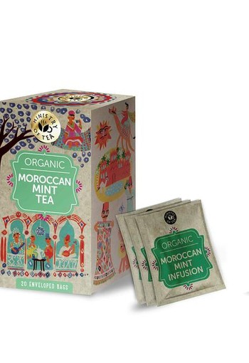 Ministry Of Tea Moroccan mint tea bio (20 Zakjes)