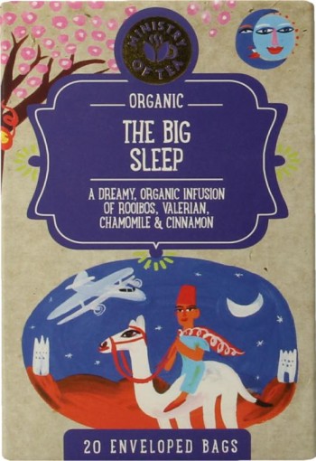 Ministry Of Tea The big sleep bio (20 Zakjes)