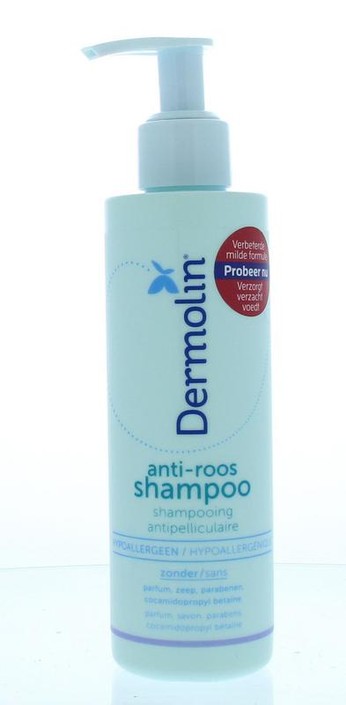 Dermolin Shampoo anti roos CAPB vrij (200 Milliliter)