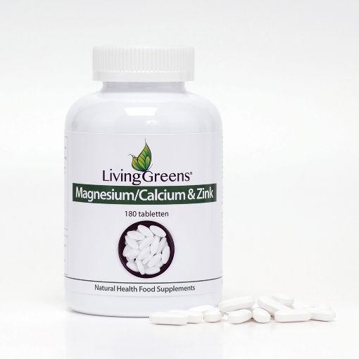 Livinggreens Magnesium calcium zink (180 Tabletten)