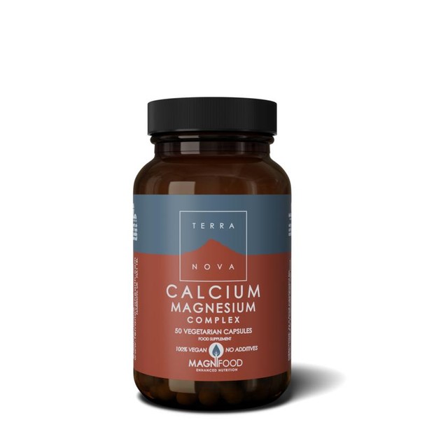 Terranova Calcium magnesium 2:1 complex (50 Vegetarische capsules)