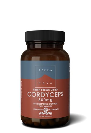 Terranova Cordyceps 500mg (50 Vegetarische capsules)