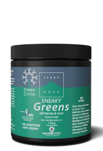Terranova Green child sneaky greens sneaky shake (180 Gram)