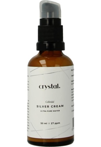 Crystal Colloidaal zilver creme (50 Milliliter)