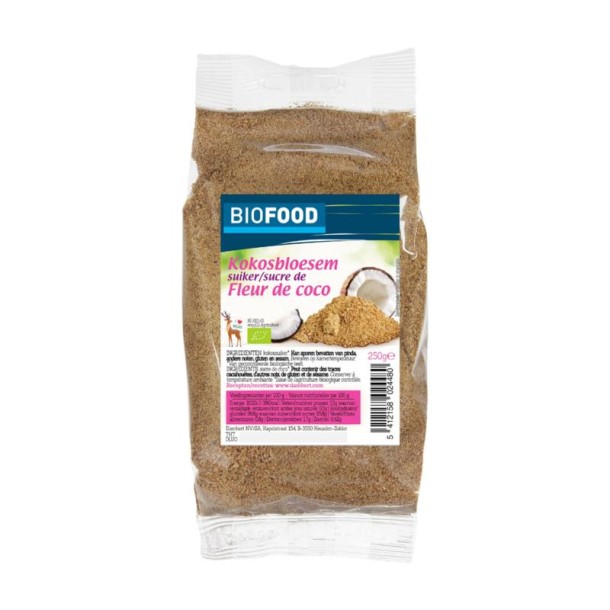 Biofood Kokosbloesemsuiker bio (250 Gram)