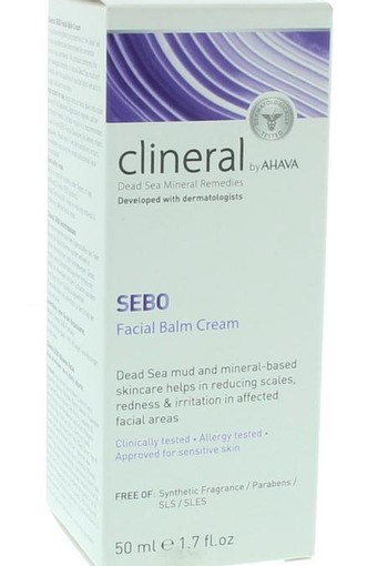 Ahava Clineral SEBO facial balm cream (50 Milliliter)