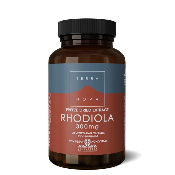 Terranova Rhodiola 300 mg (100 Vegetarische capsules)
