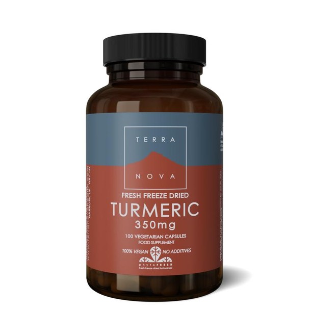 Terranova Turmeric 350 mg (100 Vegetarische capsules)