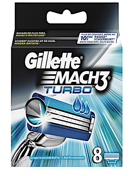 Gil­let­te Mach3 scheer­mes­jes tur­bo 8 stuks