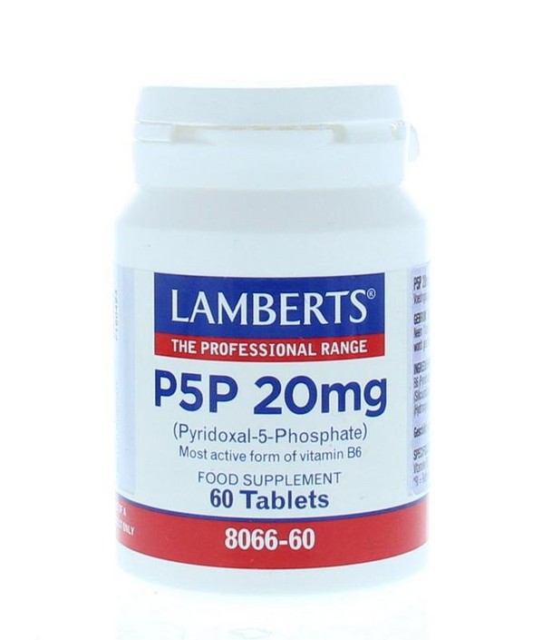 Lamberts Vitamine B6 (P5P) 20mg (60 Tabletten)