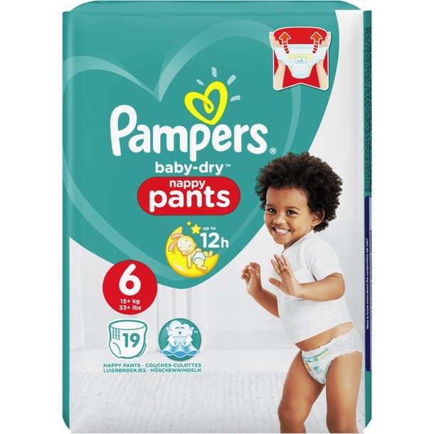 Pampers Baby-Dry Pants 6  19 stuks