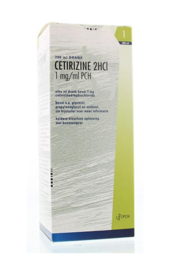 Teva Cetirizine 2HCl 1 mg/ml (200 Milliliter)