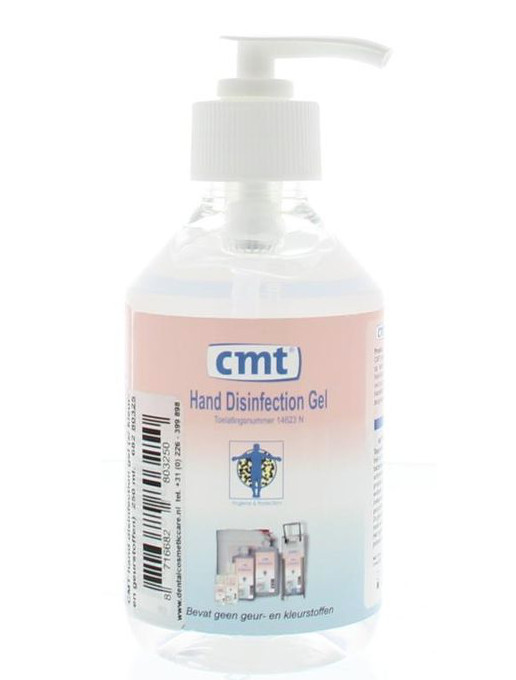 CMT Handdesinfectie gel pompflacon (250 Milliliter)