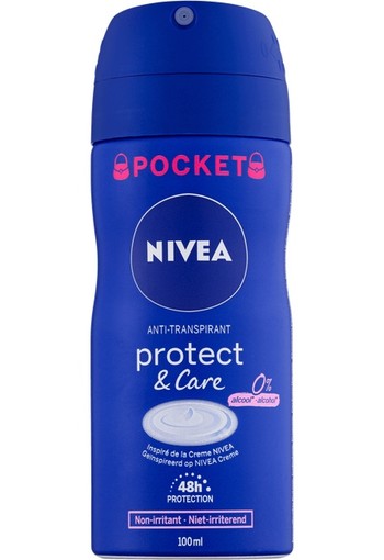 NIVEA Protect & Care Anti-Transpirant Spray 100 ml