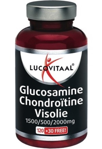 Lucovitaal Glucosamine/chondroitine/visolie 150ca
