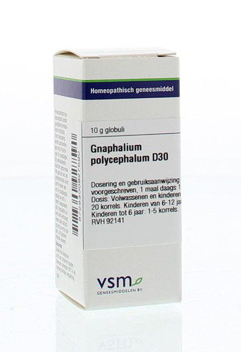 VSM Gnaphalium polycephalum D30 (10 Gram)