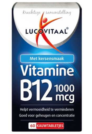 Lucovitaal Vitamine B12 1000 Mcg 60tb