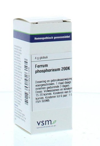VSM Ferrum phosphoricum 200K (4 Gram)