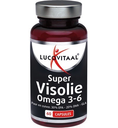 Lucovitaal Super Visolie Omega 3-6 60ca