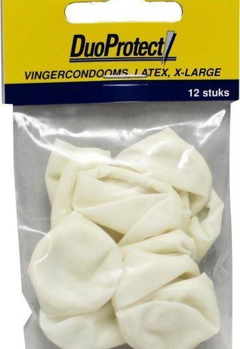 Duoprotect Vingercondoom maat XL (12 Stuks)